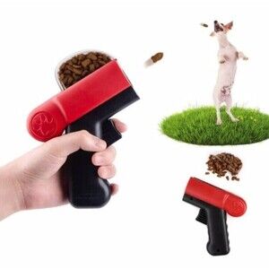 Pet Treat Snack Launcher Red Sz Small Dog Or Cat Treat Catapult Manual